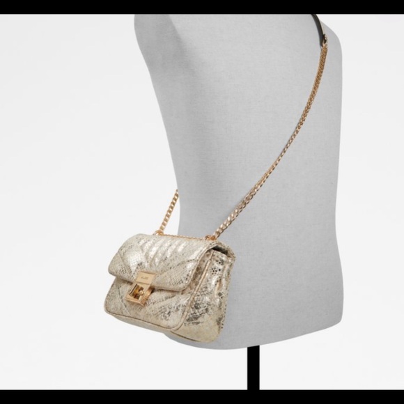 Aldo Gold Bag - Picture 4 of 6